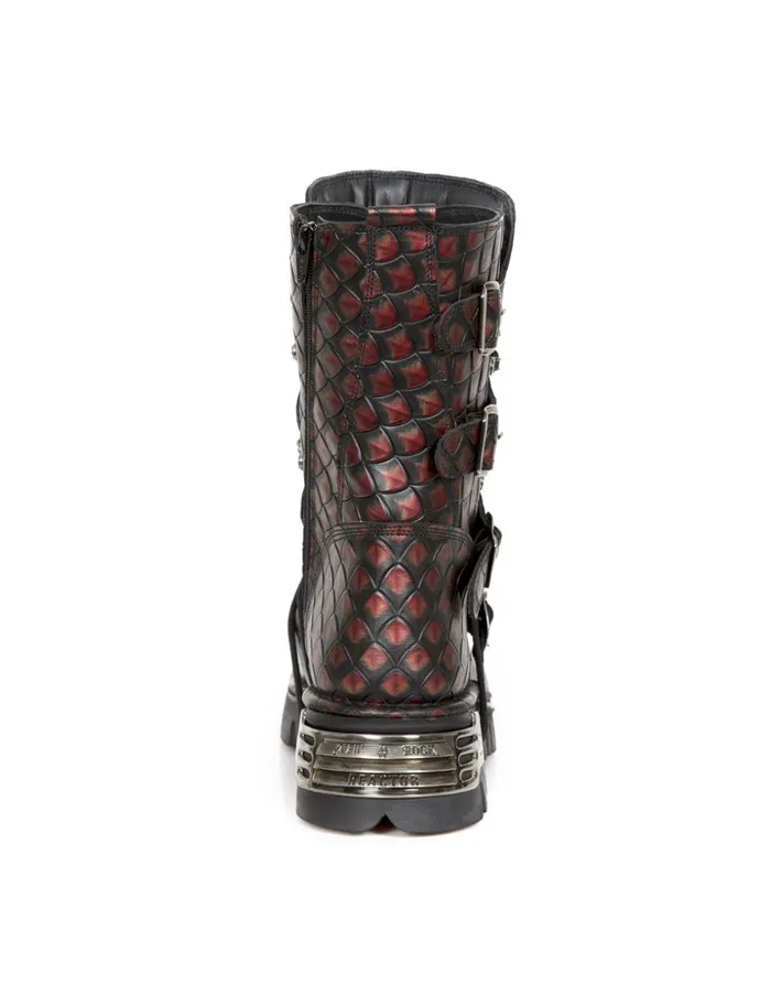 WomenMen Boot Metallic M373C405 New Rock Boots WomenMen Boot Metallic M373C405 New Rock Boots