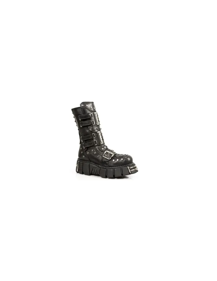 WomenMen Boot Metallic M794C1 New Rock Boots WomenMen Boot Metallic M794C1 New Rock Boots