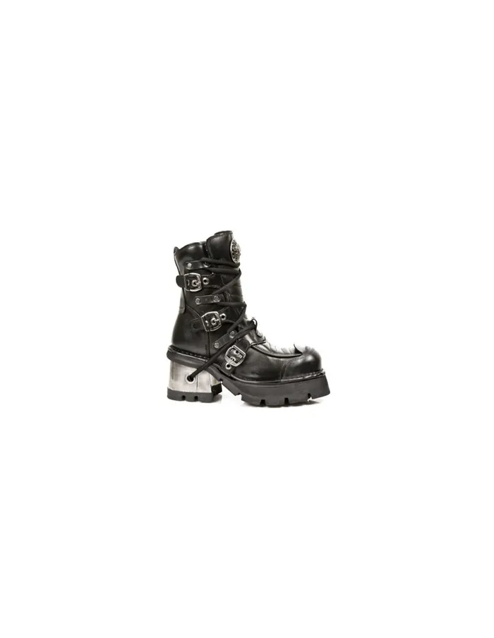 WomenMen Boot Metallic M990C1 New Rock Boots