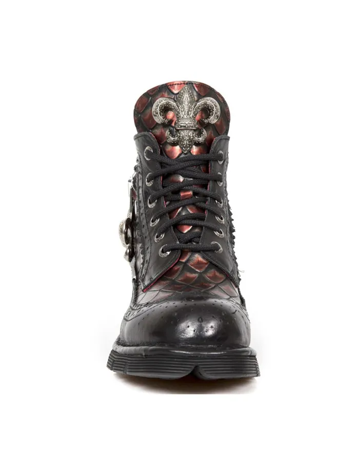 WomenMen Boot Metallic MMili121C1 New Rock Boots