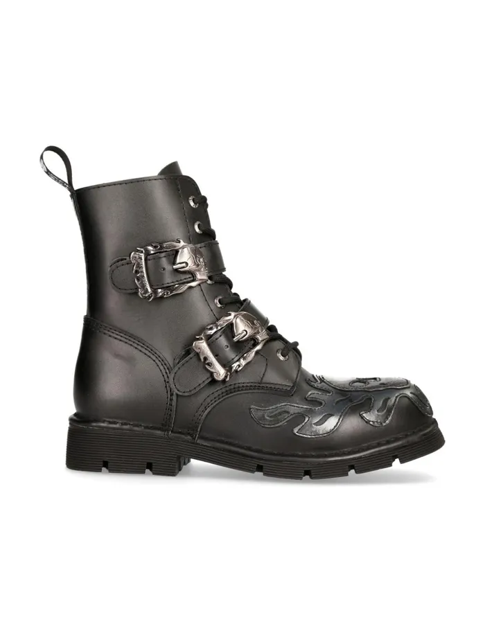 WomenMen Boot Metallic MNewmili091C1 New Rock Boots WomenMen Boot Metallic MNewmili091C1 New Rock Boots