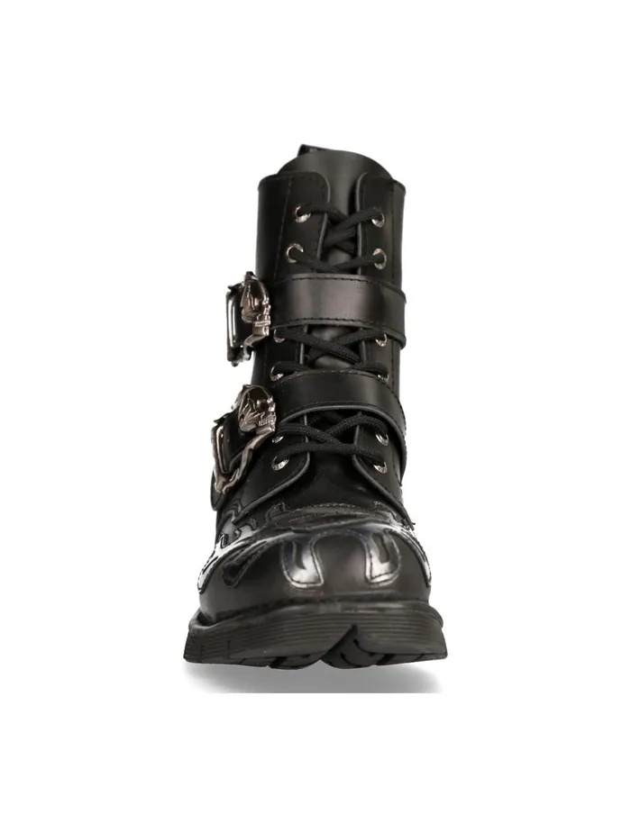 WomenMen Boot Metallic MNewmili091C1 New Rock Boots WomenMen Boot Metallic MNewmili091C1 New Rock Boots