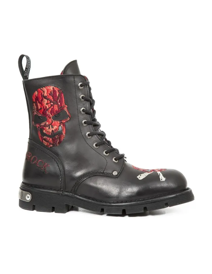 WomenMen Boot Metallic MNewmili85S2 New Rock Boots