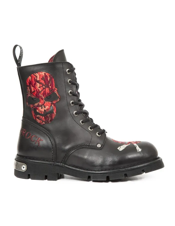 WomenMen Boot Metallic MNewmili85S2 New Rock Boots