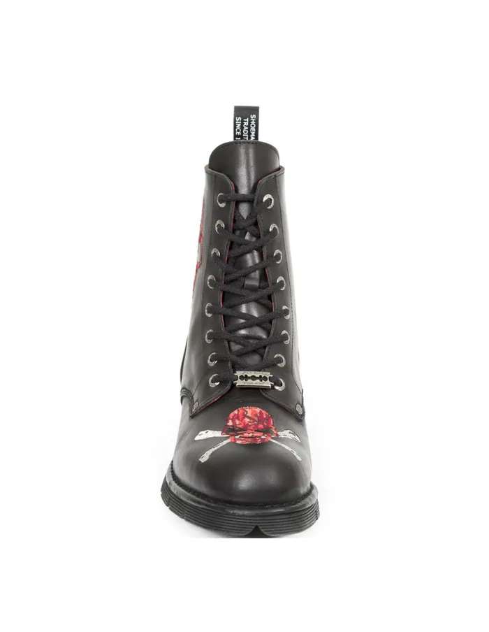 WomenMen Boot Metallic MNewmili85S2 New Rock Boots