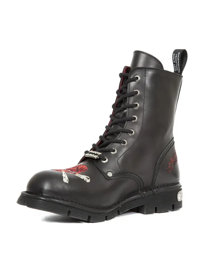 WomenMen Boot Metallic MNewmili85S2 New Rock Boots