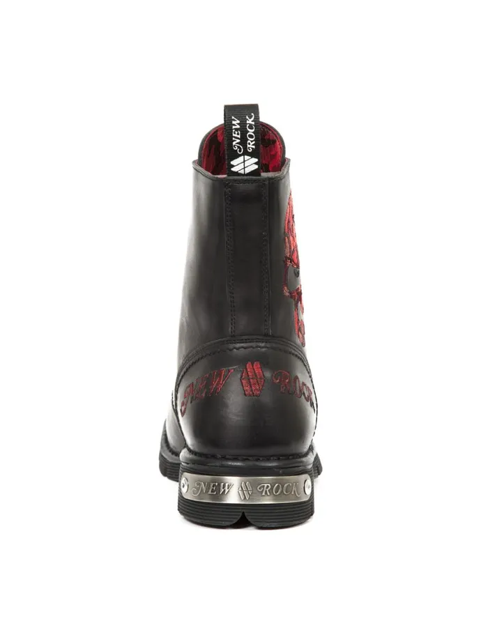 WomenMen Boot Metallic MNewmili85S2 New Rock Boots