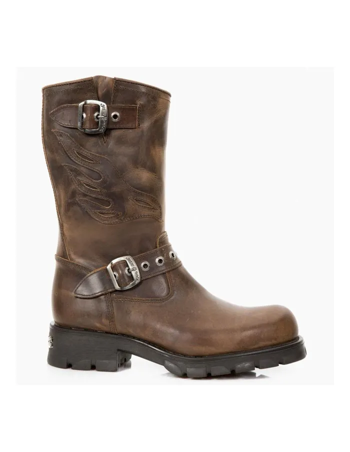 WomenMen Boot Neobiker M7601C5 New Rock Boots