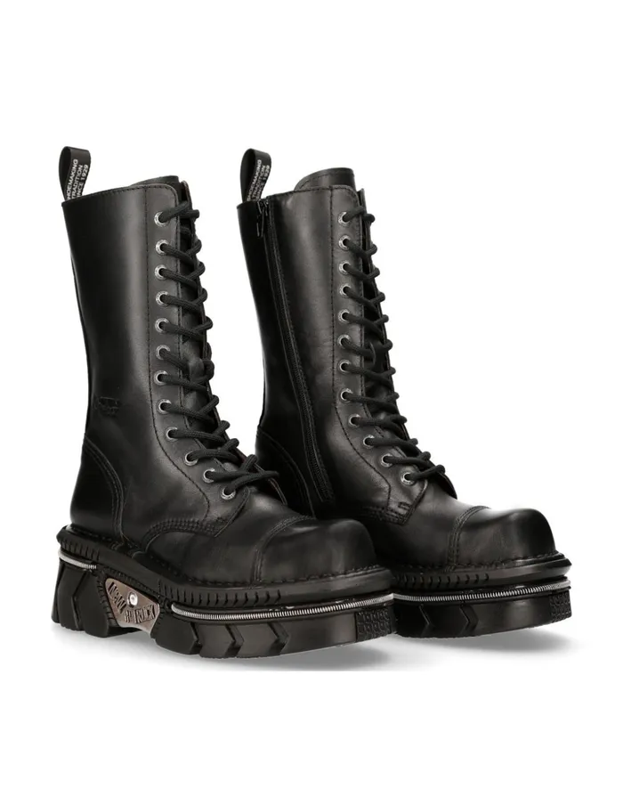 WomenMen Boot Techno MMili211S1 New Rock Boots