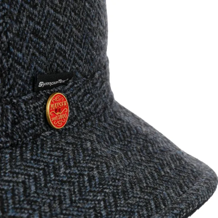 WomenMen Bucket Hats Mayser Stuart Sympatex Wool Hat Gray WomenMen Bucket Hats Mayser Stuart Sympatex Wool Hat Gray