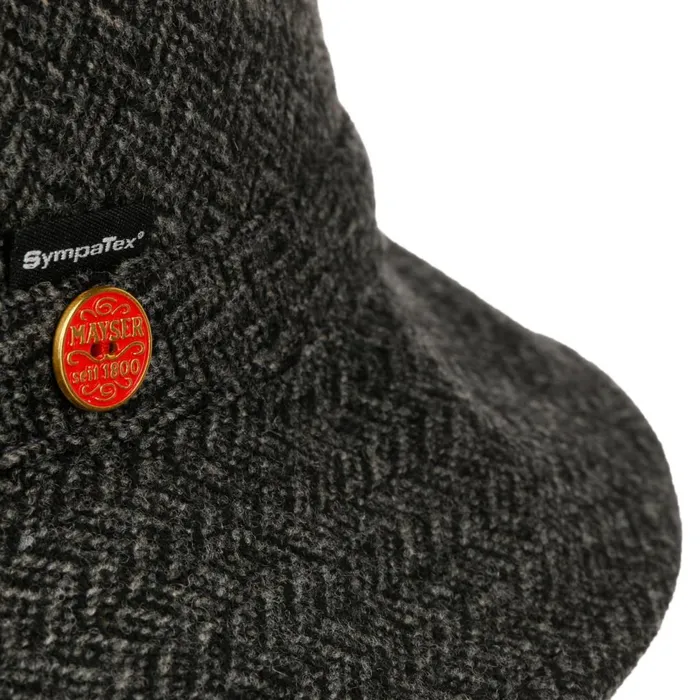 WomenMen Bucket Hats Mayser Stuart Sympatex Wool Hat Gray WomenMen Bucket Hats Mayser Stuart Sympatex Wool Hat Gray