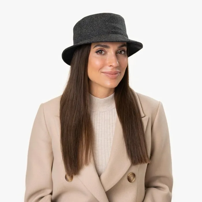 WomenMen Bucket Hats Mayser Stuart Sympatex Wool Hat Gray WomenMen Bucket Hats Mayser Stuart Sympatex Wool Hat Gray
