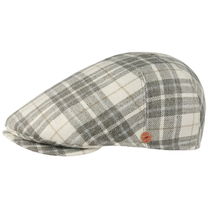 WomenMen Flat Caps Mayser Simon Gatsby Silk Wool Flat Cap Beige