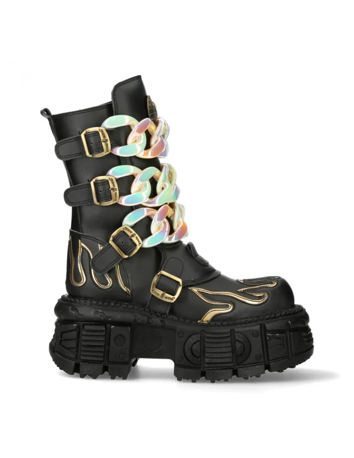 WomenMen MMet032V2 New Rock Boots WomenMen MMet032V2 New Rock Boots