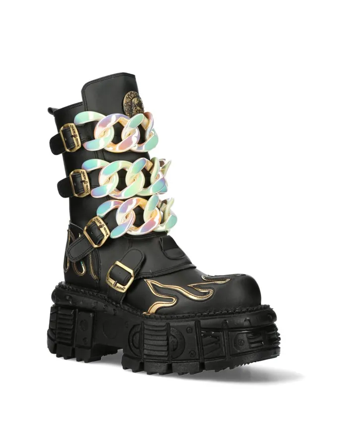 WomenMen MMet032V2 New Rock Boots WomenMen MMet032V2 New Rock Boots
