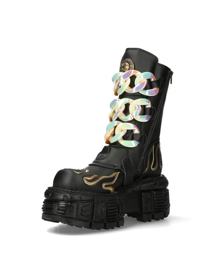 WomenMen MMet032V2 New Rock Boots WomenMen MMet032V2 New Rock Boots