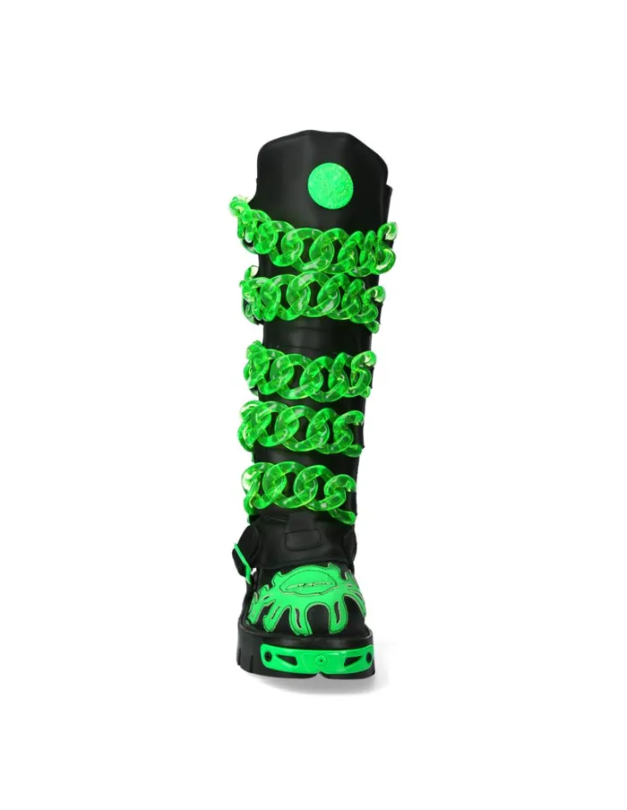 WomenMen MMet033C4 New Rock High Boots WomenMen MMet033C4 New Rock High Boots