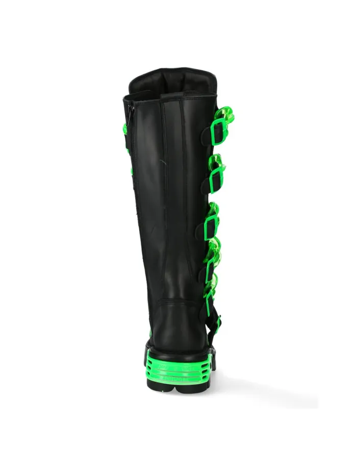 WomenMen MMet033C4 New Rock High Boots WomenMen MMet033C4 New Rock High Boots