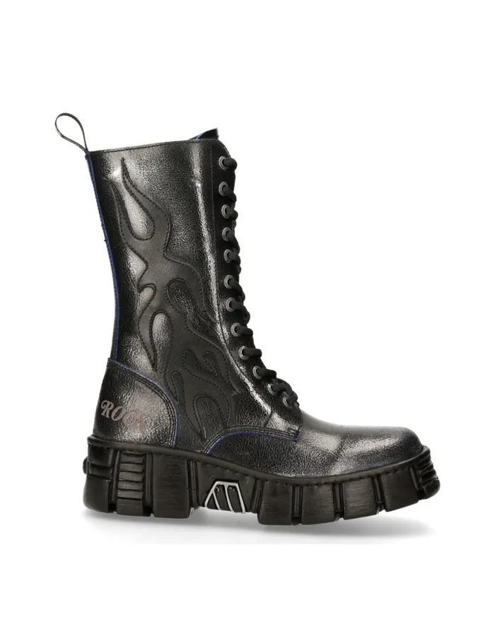 WomenMen MWall054C2 New Rock High Boots WomenMen MWall054C2 New Rock High Boots