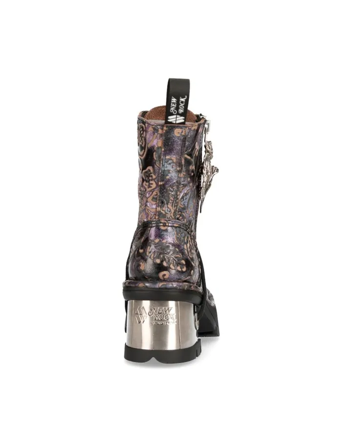WomenMen Metallic M1045C5 New Rock Boots WomenMen Metallic M1045C5 New Rock Boots