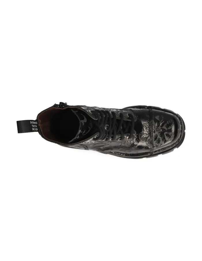 WomenMen Metallic MMili083cC12 New Rock Boots WomenMen Metallic MMili083cC12 New Rock Boots