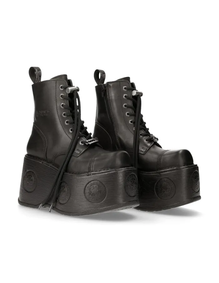 WomenMen Metallic MNewmili083S28 New Rock Boots
