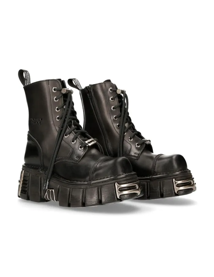 WomenMen Metallic MNewmili083cC6 New Rock Boots
