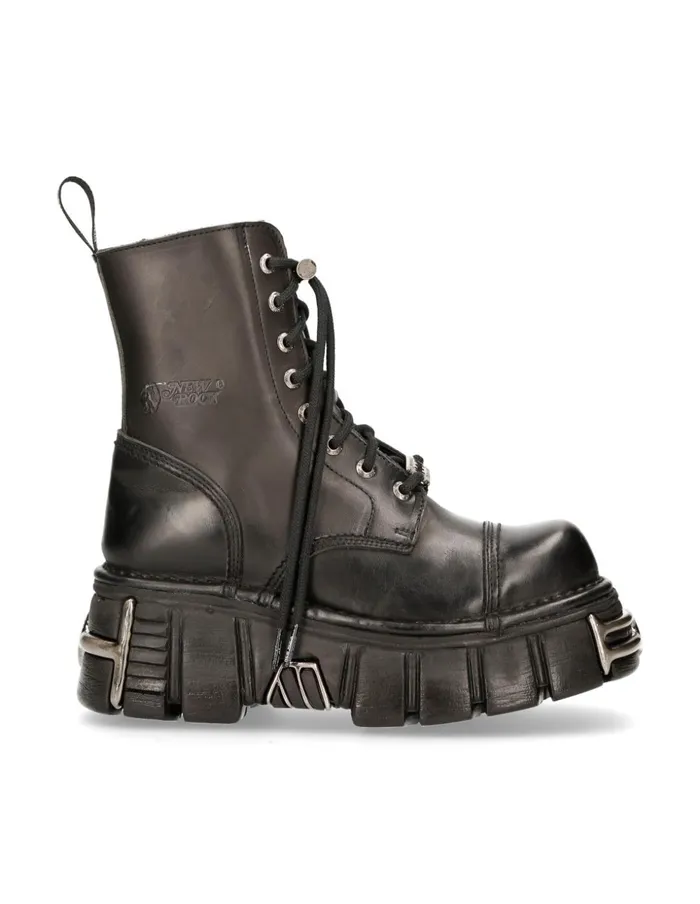 WomenMen Metallic MNewmili083cC6 New Rock Boots