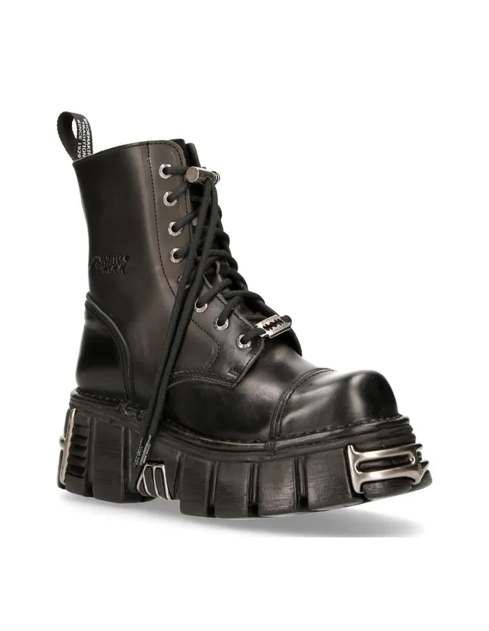 WomenMen Metallic MNewmili083cC6 New Rock Boots