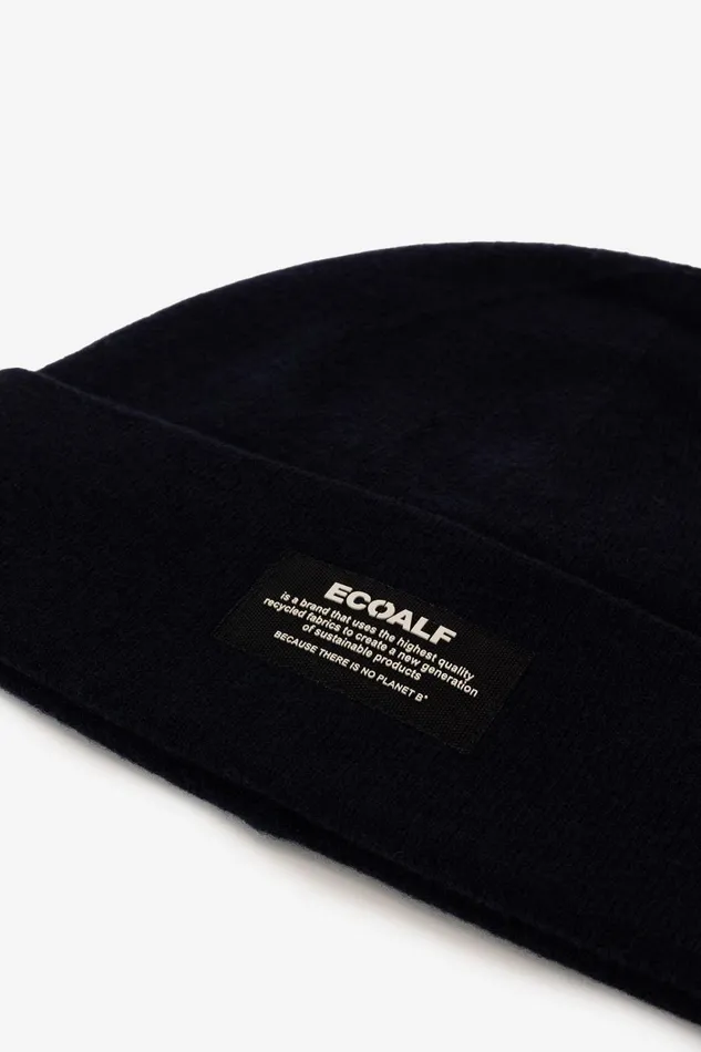 WomenMen Navy Blue Thin Hat Ecoalf Hats And Scarves