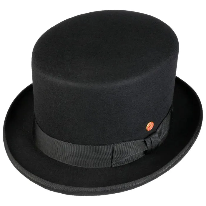 WomenMen Occassion Hats Mayser Mirlino Cylinder Black WomenMen Occassion Hats Mayser Mirlino Cylinder Black