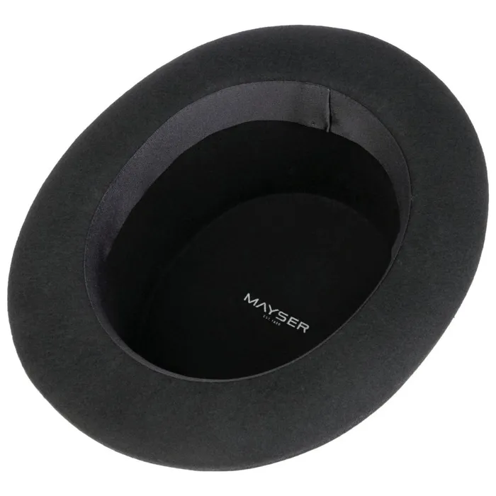 WomenMen Occassion Hats Mayser Mirlino Cylinder Black WomenMen Occassion Hats Mayser Mirlino Cylinder Black