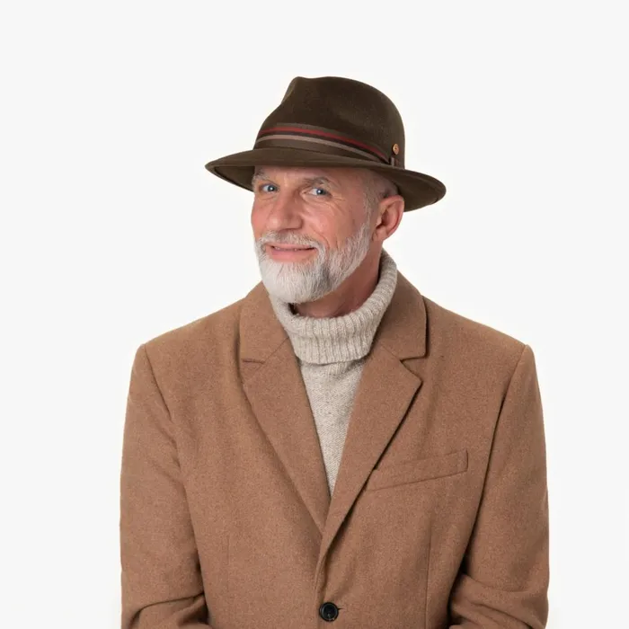 WomenMen Trilby Hats Mayser Maleo Stripes Trilby Wool Hat Brown WomenMen Trilby Hats Mayser Maleo Stripes Trilby Wool Hat Brown