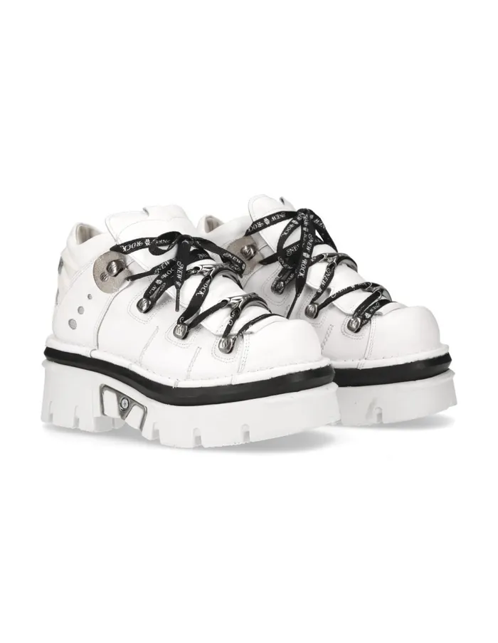 Women Metallic M106nlaceC1 New Rock Platform