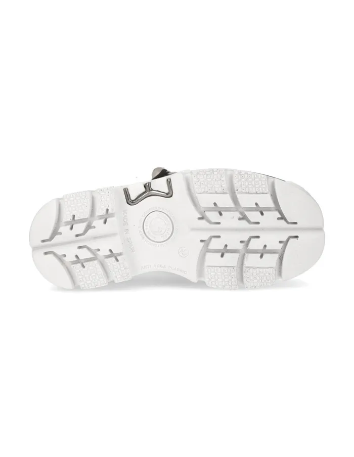 Women Metallic M106nlaceC1 New Rock Platform