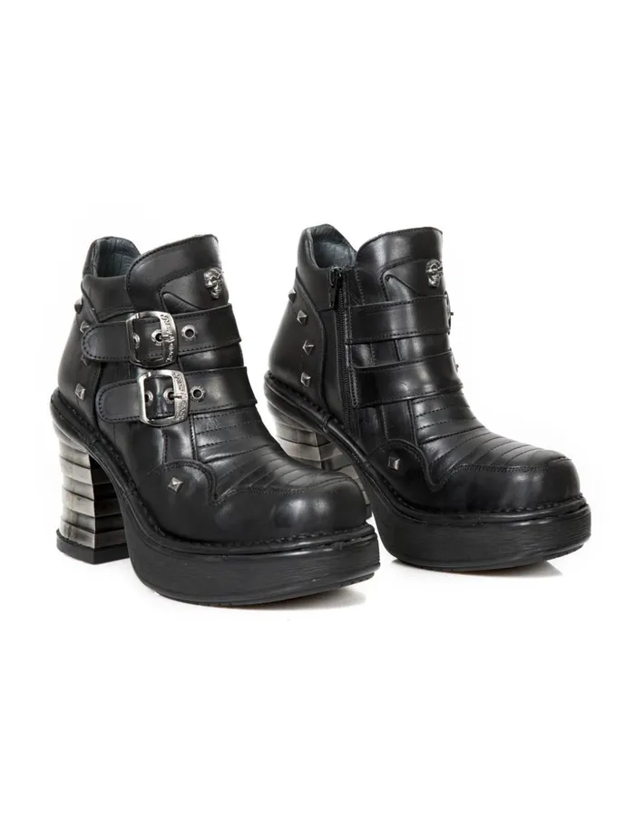 Women Metallic M8320C3 New Rock Heels