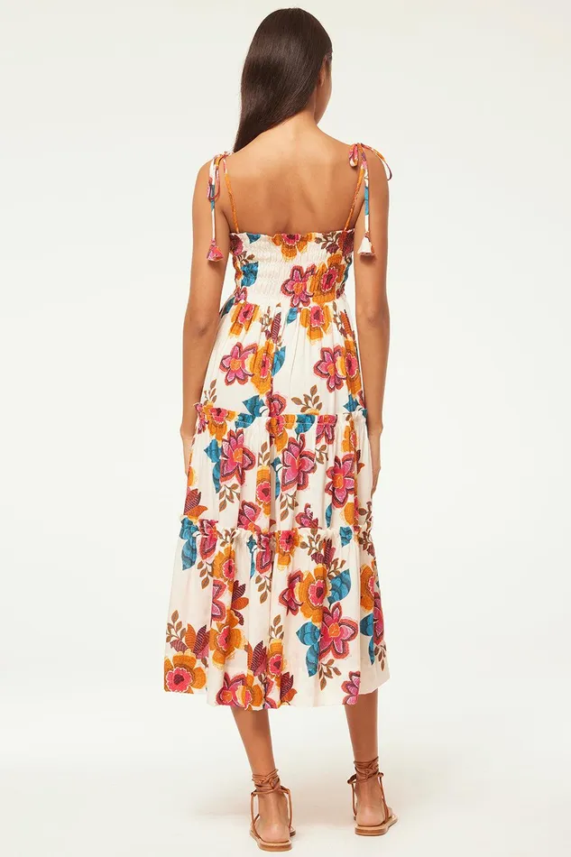 Women MISA Los Angeles Dresses KAMINA DRESS Flora Marbella