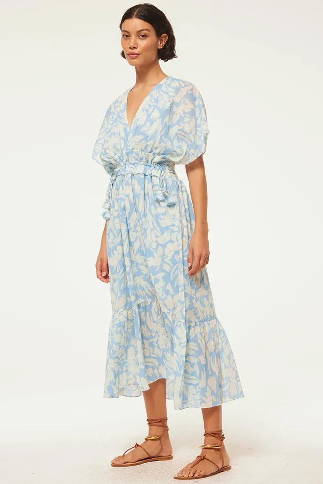 Women MISA Los Angeles Dresses MALIA DRESS Patmos Sky