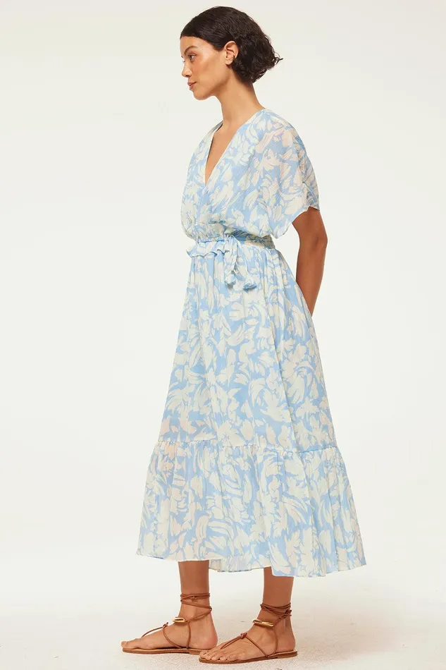 Women MISA Los Angeles Dresses MALIA DRESS Patmos Sky