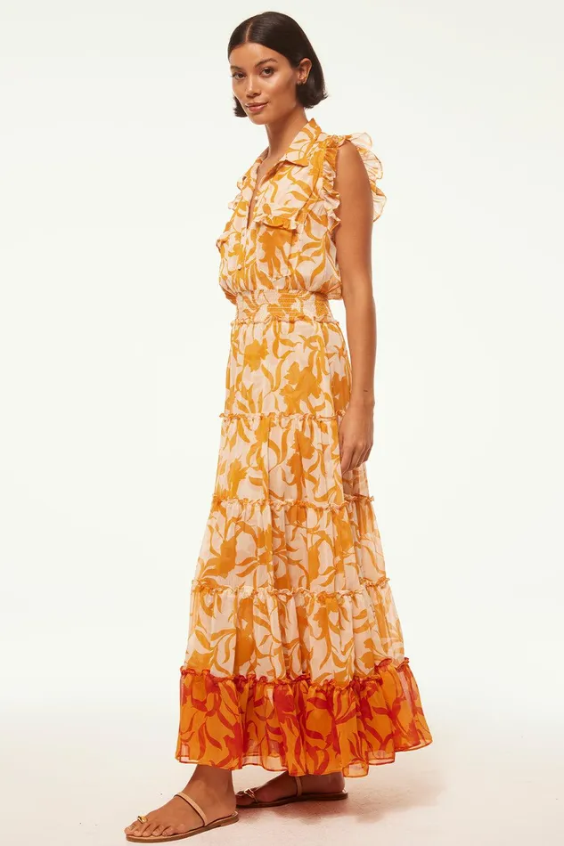 Women MISA Los Angeles Dresses TRINA DRESS Atlas Floral