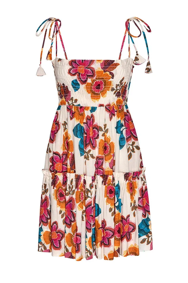 Women MISA Los Angeles Dresses VANDITA DRESS Flora Marbella