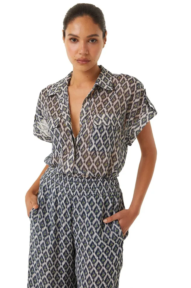Women MISA Los Angeles Matching Sets ERIN TOP Peridot Eyes