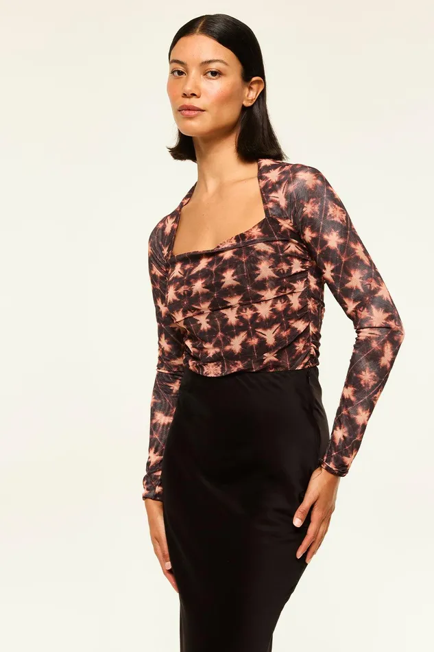 Women MISA Los Angeles Matching Sets HAYWORTH BODYSUIT Angel Glow