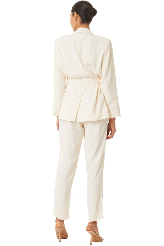 Women MISA Los Angeles Pants PERRY PANT Ivory