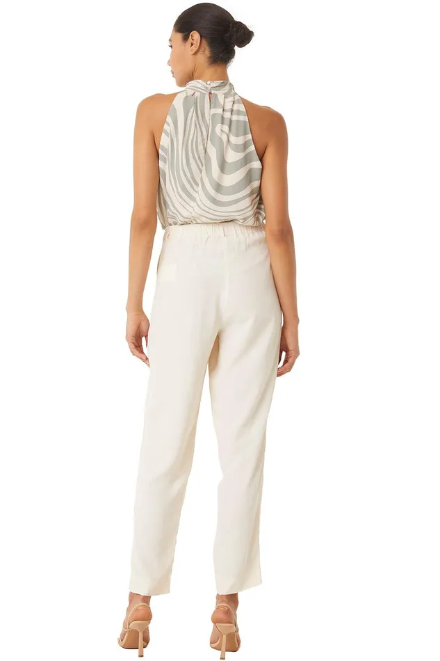 Women MISA Los Angeles Pants PERRY PANT Ivory