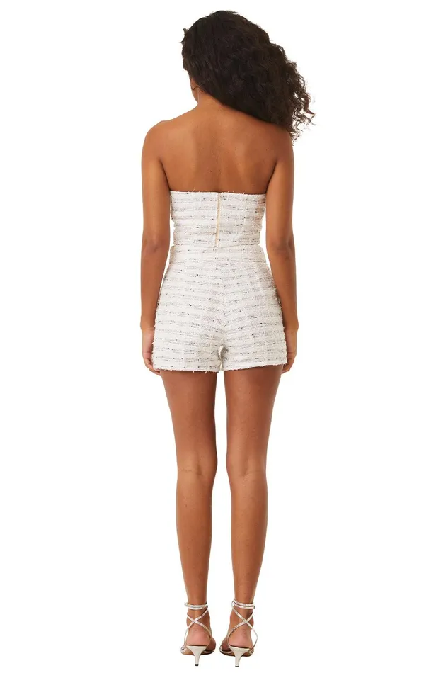 Women MISA Los Angeles Skirts and Shorts CHOUPETTE SHORT Winter White