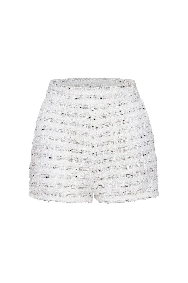 Women MISA Los Angeles Skirts and Shorts CHOUPETTE SHORT Winter White