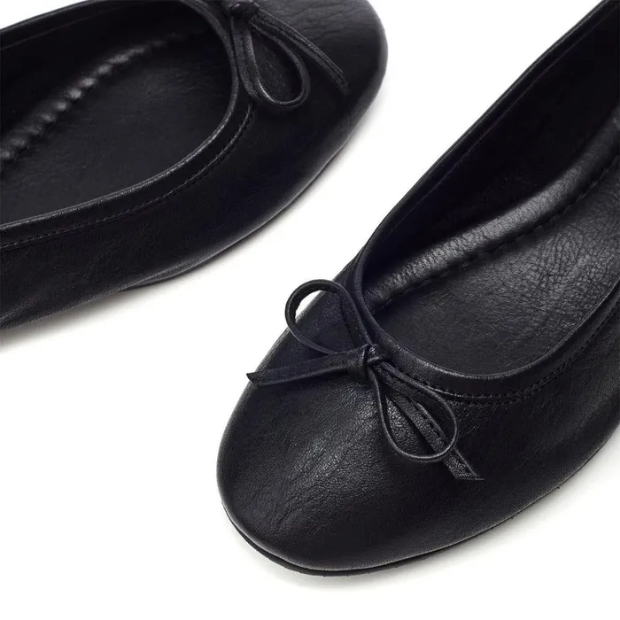 Women Moda In Pelle Casual Shoes Bsoleful BButterfly Black Leather
