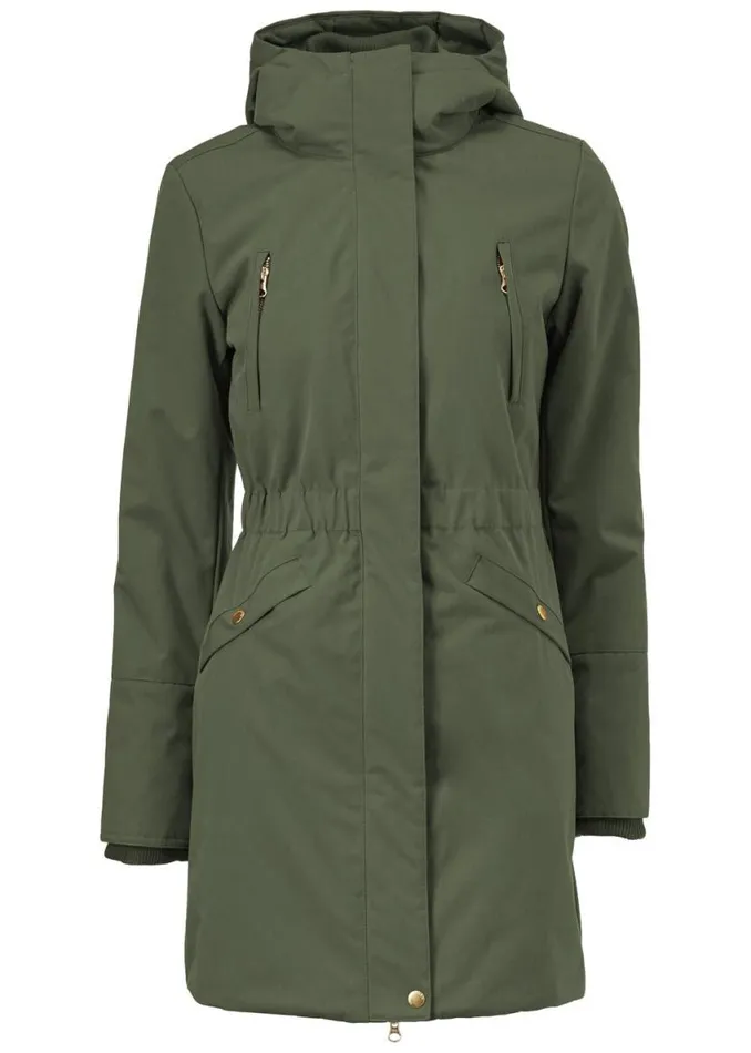 Women Modstrm Coats and Jackets Denise Coat Dark Army Women Modstrm Coats and Jackets Denise Coat Dark Army