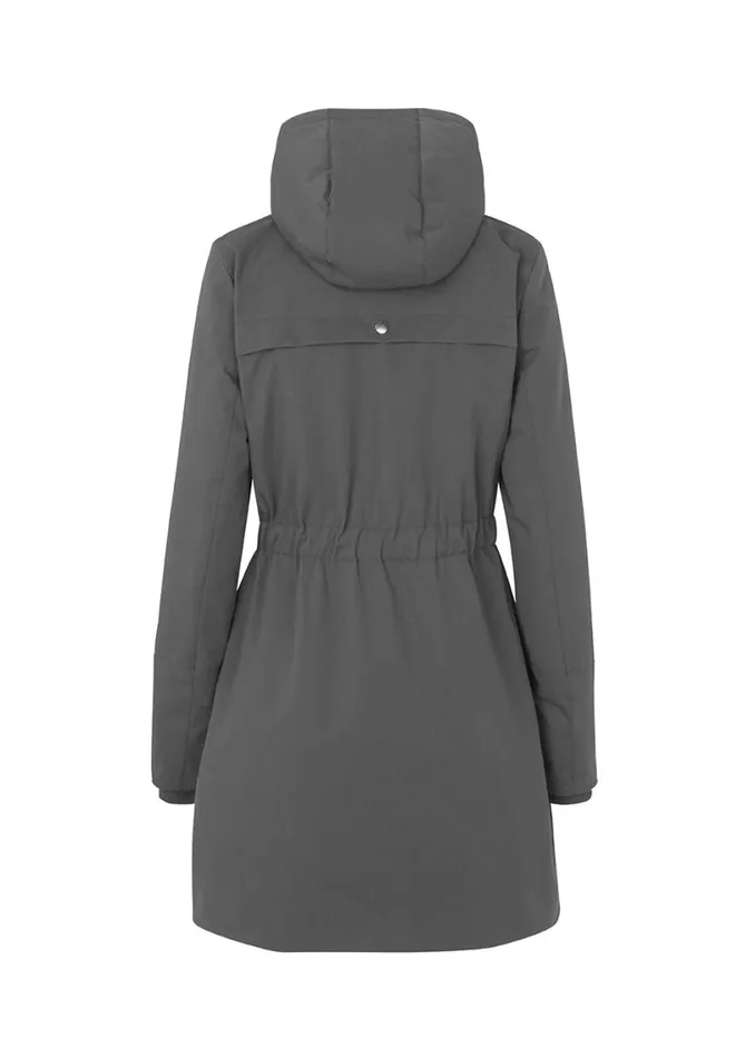 Women Modstrm Coats and Jackets Denise Coat Rainy Grey